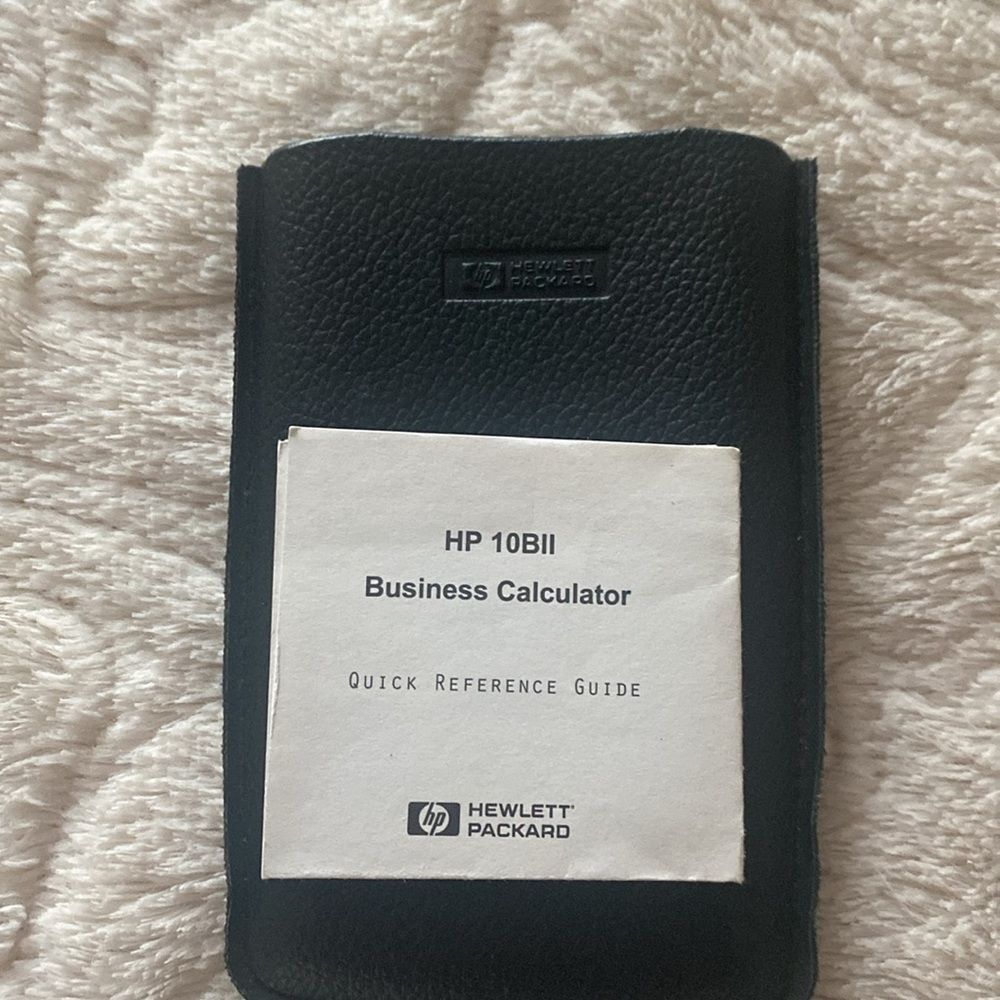 HP 10BII BUSINESS CALCULATOR - Picture 4 of 5
